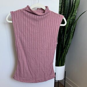 NWOT Free People mock neck top